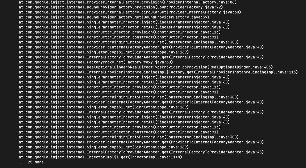 Me: "I would like to pass a parameter."
Dependency injection: