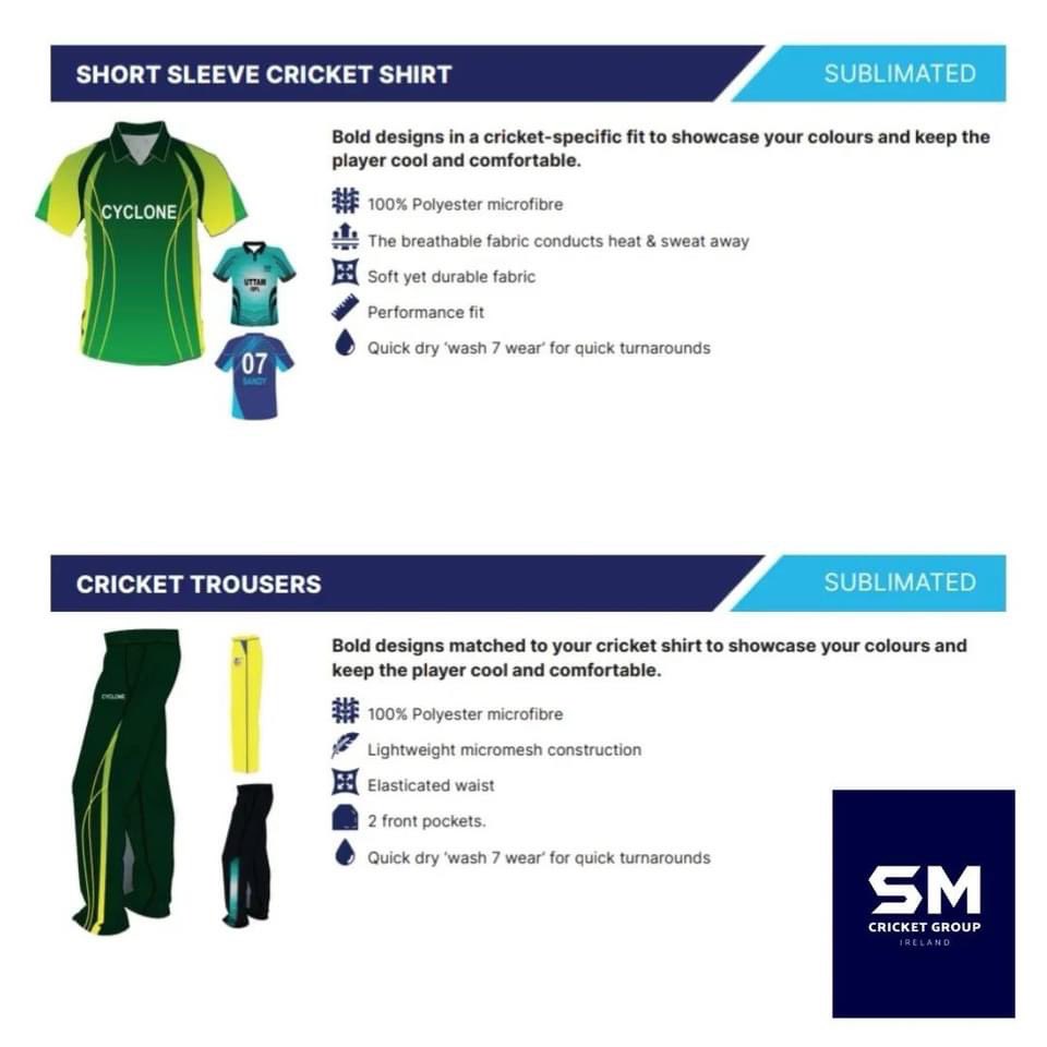 SM Cricket, Ireland tweet media