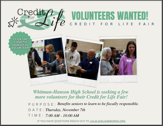 WHRHSGuidance's tweet image. Calling all Panther Volunteers! @julegig @DrCSJones @Tom_DeSantes @WHathletics #whpantherpride #whpantherpathways