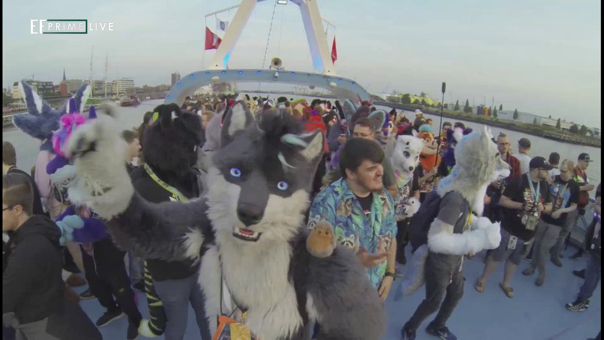 Sept 17th, 2024 (around 8 P.M. I guess...?) 📅👀
Capturing the moment...⏰
<a href="/summerbo_at/">Summerbo.at: Space Ship 2025 @EF29 #EF29</a> really was a blast!! 🎉 Thank you <a href="/eurofurence/">Eurofurence</a>, <a href="/EF_prime/">EFprime</a> and, of course, all the amazing DJs and staff!!
📷: <a href="/Matt_Husky/">Matt Husky (matthusky.bsky.social)</a> (still)
🪡: <a href="/arvinsLair/">ArvinsLair</a>
#furry #furries #furryfandom #cyberyacht #wolf