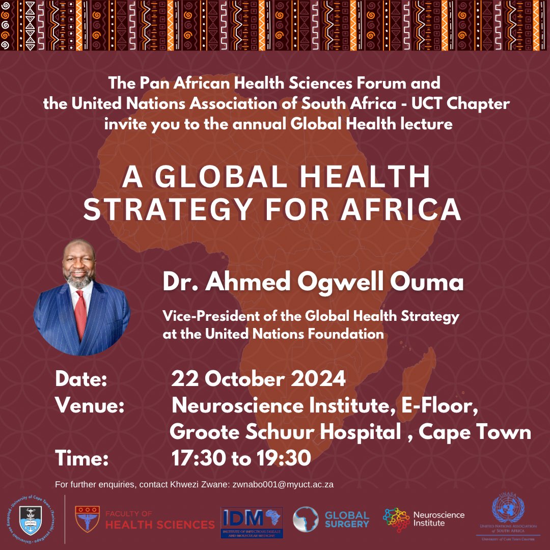 Join us for this highly-anticipated event! Refreshments will be served. 

You can register to attend today: bit.ly/GlobalHealth24.