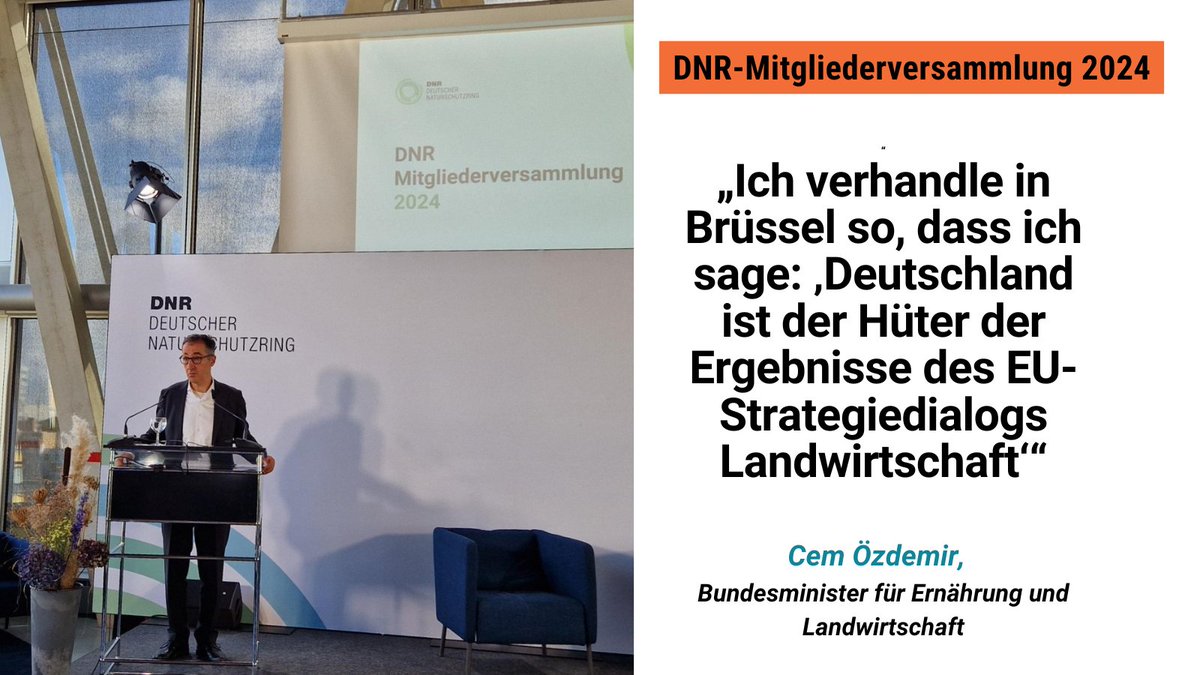 naturschutzring's tweet photo. @cem_oezdemir ging in seinem Impuls sowohl auf die Herausforderungen der #Landwirtschaftspolitik in 🇩🇪und der 🇪🇺 als auch das Thema #Tierschutz ein. Außerdem betonte er die Bedeutung der #GAP als wichtigsten Hebel für strukturelle Veränderungen in der Landwirtschaftspolitik.🌾 https://t.co/lTFH8kmv1r