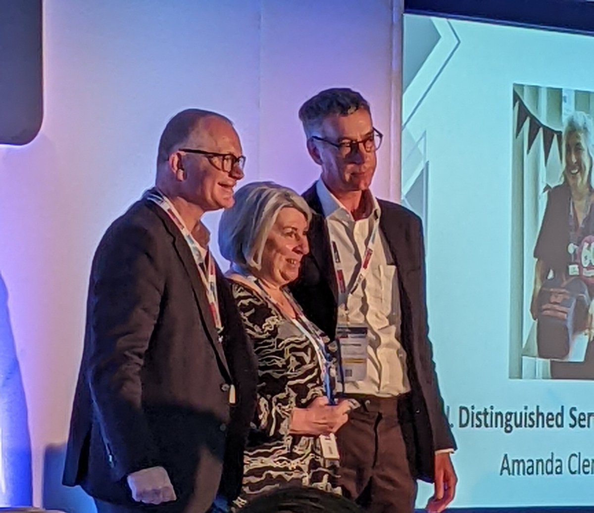 The BLNA committee are pleased to be in attendance for this year's Distinguished Service Award, going to the amazing Amanda Clements 🥳 #BASL2024 <a href="/BASLedu/">BASL education feed</a> <a href="/livernursing/">Brit Liver Nurses</a>