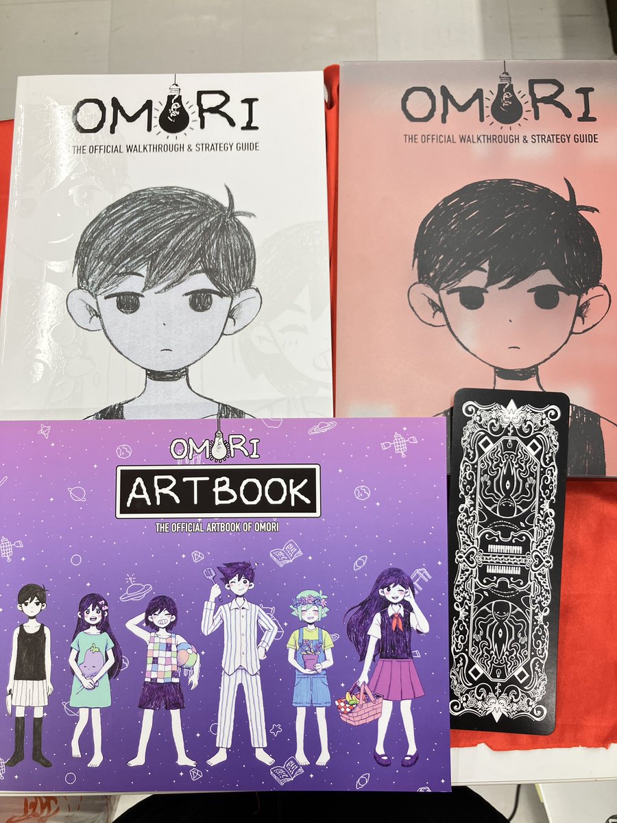 K-BOOKS GAME館プラス on X OMORI オモリ 攻略本 オフィシャルアート