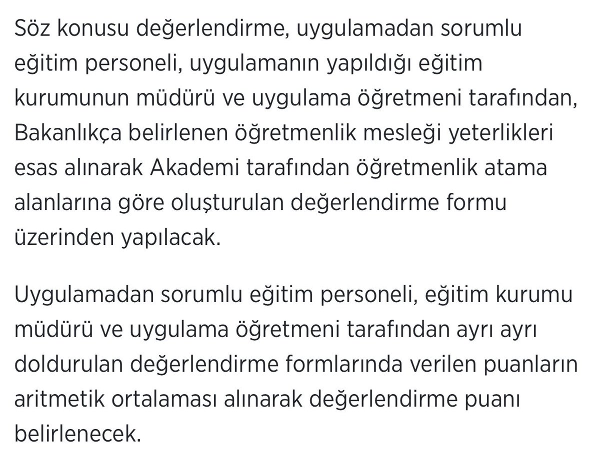 OgretmenBob's tweet photo. Akademideki eğitim ve sınav süreci aşağıdaki gibi olacakmış. Akademiye girişte mülakat yok ama çıkışta var. #AKADEMİYEHAYIR #MÜLAKATAHAYIR https://t.co/5DTbPk2v8s