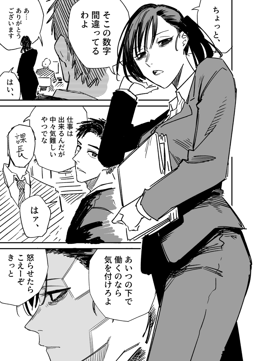 気難しい女上司ちゃん 
