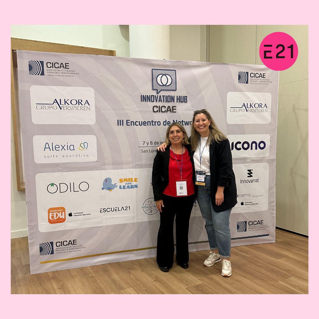 III Encuentro Innovation Hub de CICAE del 7 y 8 de octubre. 
Escuela21 ha participado con:

🚀 3 talleres sobre oportunidades de la IA en educación. 
🚀 Reuniones de networking para acercar nuestra propuesta educativa a centros.

Gracias <a href="/CICAE_Educacion/">CICAE</a> por contar con nosotros.