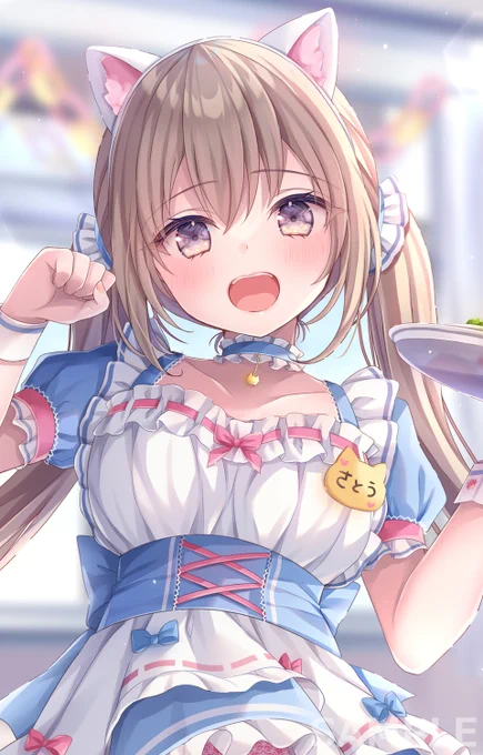 「ご注文承りますにゃん」 
