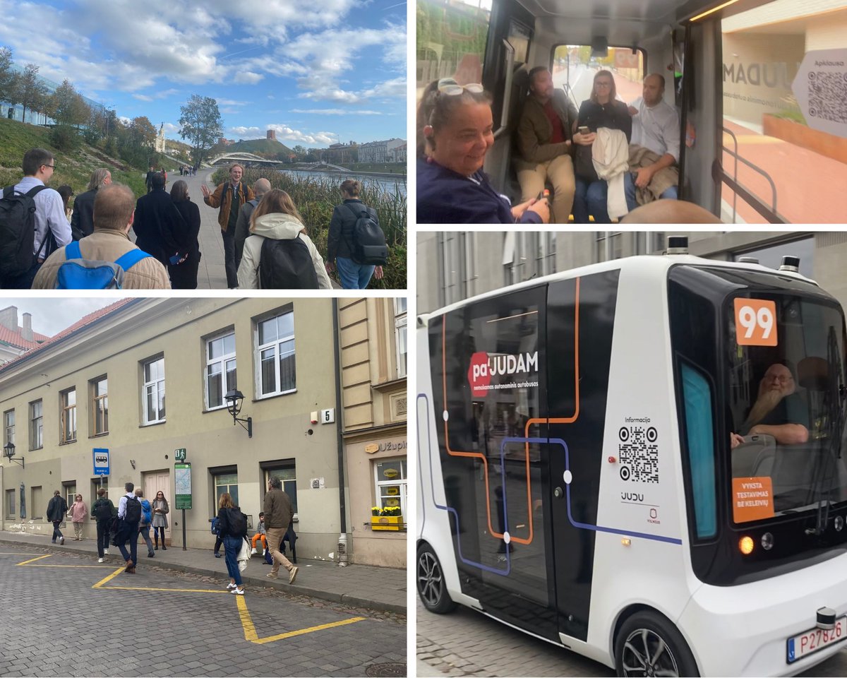 The Transport and Mobility Forum (@tmfcork) on Twitter photo A huge thanks to JUDU, our @EMBRACER_IE partners, <a href="/interregeurope/">Interreg Europe</a>, and the city of Vilnius for an incredible Exchange of Experience event! ๐ฌ๐ก๐ค
We also had a scenic walk through ล nipiลกkฤs ๐๏ธ
Plus, we boarded the cityโs first Self-Driving Bus! ๐๐ #Mobility A huge thanks to JUDU, our @EMBRACER_IE partners, <a href="/interregeurope/">Interreg Europe</a>, and the city of Vilnius for an incredible Exchange of Experience event! ๐ฌ๐ก๐ค
We also had a scenic walk through ล nipiลกkฤs ๐๏ธ
Plus, we boarded the cityโs first Self-Driving Bus! ๐๐ #Mobility