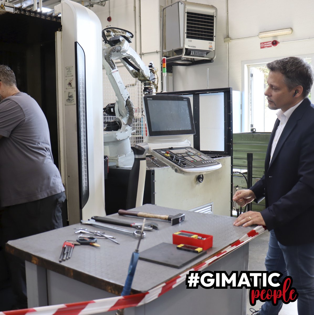 🏭 BEHIND THE MACHINES

Andrea Lamberto is Quality &amp; HSE Manager for Gimatic HQ &amp; Gimatic Machining and has been with us for 3 years. 

▶ How would you describe your job in three words? Guarantee, improvement, and respect.

▶ Gimatic Machining in three emoji? 👀 🧠 🧑‍🤝‍🧑🧑‍🤝‍🧑