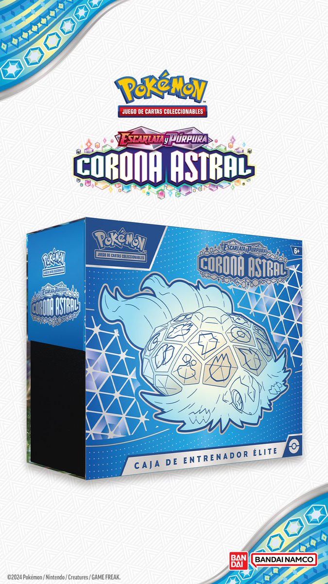 ¡Tenemos 3 cajas élite "Corona Astral" y una puede ser tuya! 🐢

Es muy fácil, tan solo tienes que seguir estos pasos:
- ¡Síguenos!
- Da RT y FAV a este tweet
 - Menciona a un amigo en comentarios y tu Pokemon de Paldea favorito 🩷

El sorteo termina el lunes a las 12:00h
