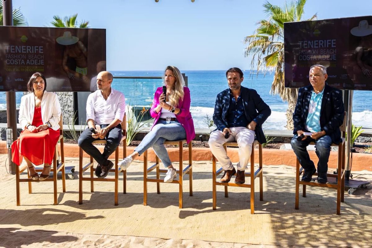 tenerifemoda's tweet photo. 🙌🏼 Hemos presentado la VII edición de Tenerife Fashion Beach Costa Adeje.
📌 Desde el Hotel Tivoli La Caleta pudimos conocer las novedades de este año.
#TenerifeModa #ModaCanaria #TFBCA https://t.co/OqHf5DTN1D