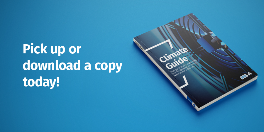 The new Climate Guide is out NOW! 

We're sure you'll be a big fan! 

The guide has some fan-tastic new features, including colour coded sections, related product tabs and a useful index to help you breeze through the guide 📖 

Pick up your copy today 👉 spklr.io/6010vkk6