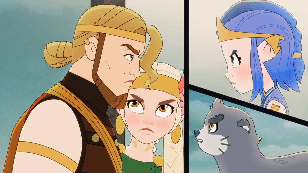 NIScreen's tweet photo. The fast-paced, Celtic-inspired anime series "Lí Ban" launches on Cúla4 on 15 October 2024, bringing ancient Celtic tales to life in Irish for the first time.

From @paperowlfilmsNI, @TG4TV &amp; S4C, with support from NI Screen’s Irish Language Broadcast Fund &amp; Coimisiún na Meán. https://t.co/cwF0DQnoQO