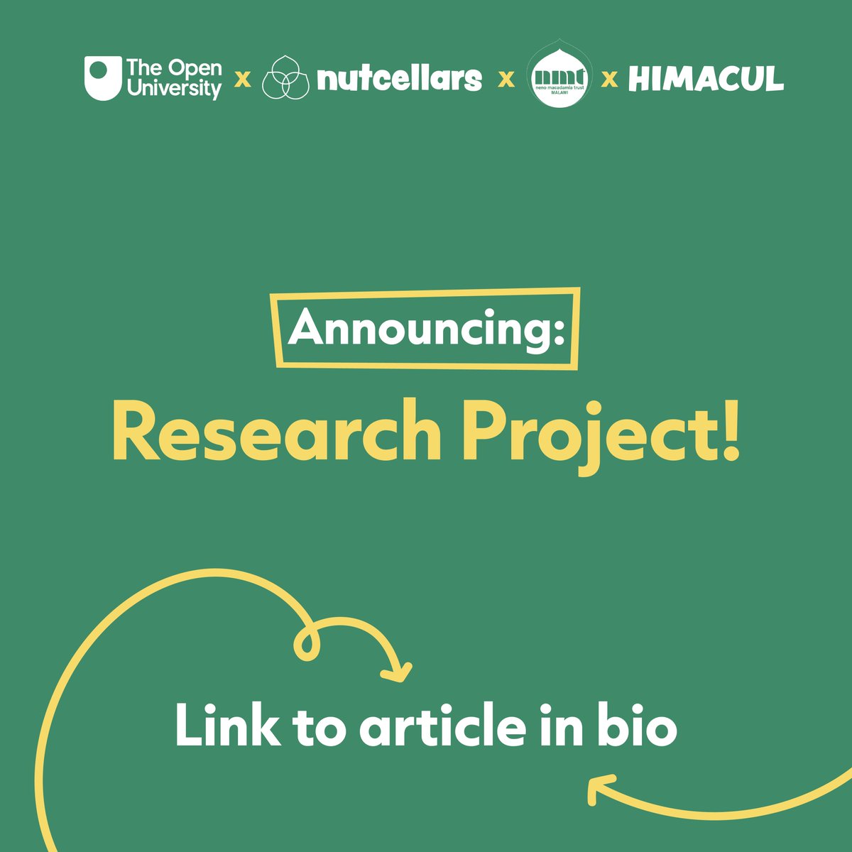 Nutcellars (@nutcellars) on Twitter photo 🌱Exciting news from <a href="/OpenUniResearch/">Kevin Shakesheff</a>!🌱 We’re partnering with <a href="/OpenUniversity/">The Open University</a>, <a href="/MacadamiaTrust/">Neno Macadamia Trust</a> & HIMACUL on a project to study how Climate Smart Macadamia Agroforestry helps smallholder farmers in Malawi adapt to climate and economic shocks.
🎉 #Fairtrade #ClimateSmart #Malawi 🌱Exciting news from <a href="/OpenUniResearch/">Kevin Shakesheff</a>!🌱 We’re partnering with <a href="/OpenUniversity/">The Open University</a>, <a href="/MacadamiaTrust/">Neno Macadamia Trust</a> & HIMACUL on a project to study how Climate Smart Macadamia Agroforestry helps smallholder farmers in Malawi adapt to climate and economic shocks.
🎉 #Fairtrade #ClimateSmart #Malawi