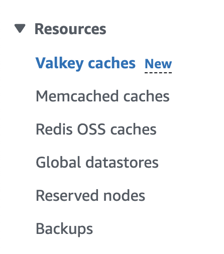 daveopssh's tweet image. Valkey disponible en #Elasticache #AWS recien salido del horno