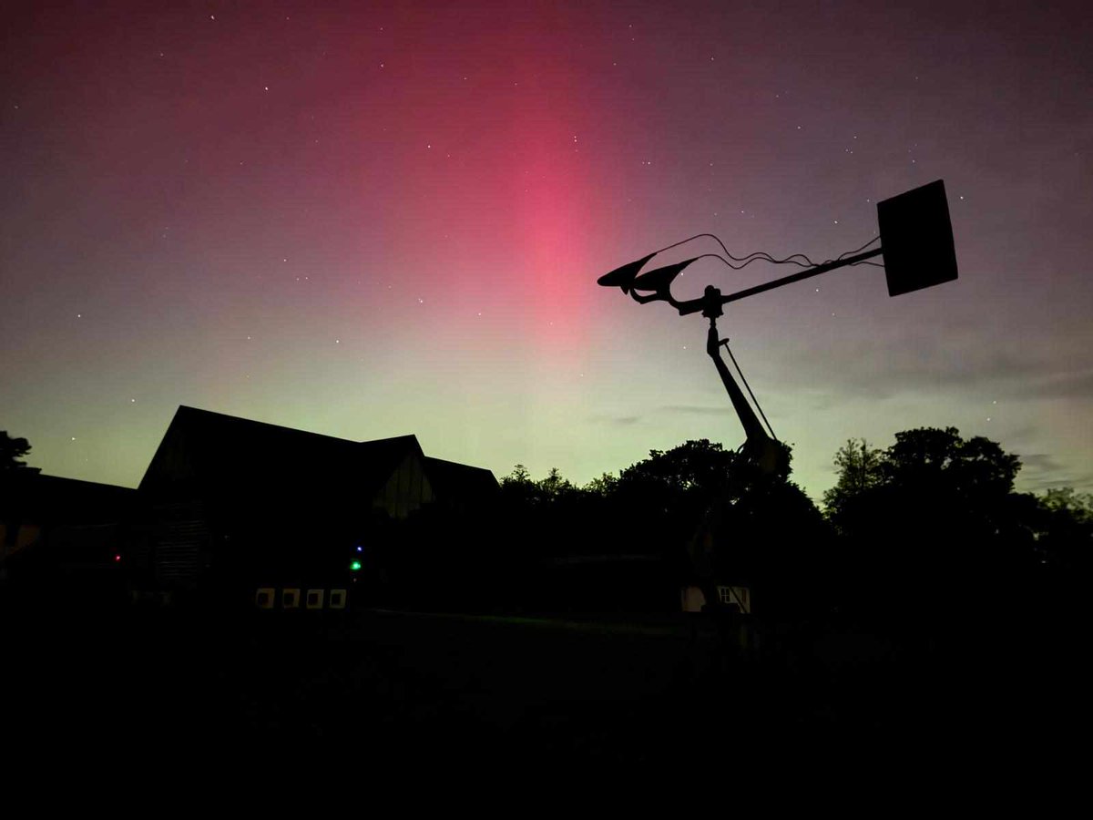 Check out these stunning photos of the #Aurora Borealis over our site last night, taken by our talented staff 😍

#FoodMuseumUK #AuroraSuffolk #NorthenLights #NorthenLightsSuffolk #NorthenLightsUK #Stowmarket #Suffolk