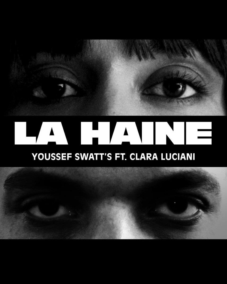 Nouveau titre disponible ✨ La Haine feat. @jesuisclaraluciani dispo sur toutes les plateformes ⏳ Un honneur d’avoir écrit ce titre pour la B.O de <a href="/lahaine/">la haine</a>.officiel sur scène 🎬