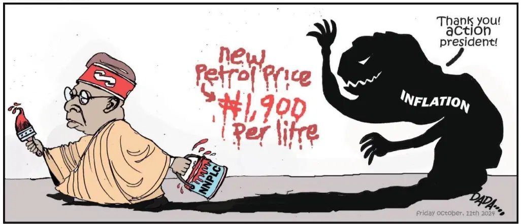 ‘I’m just writing what NNPC said; I don’t fix petrol price’