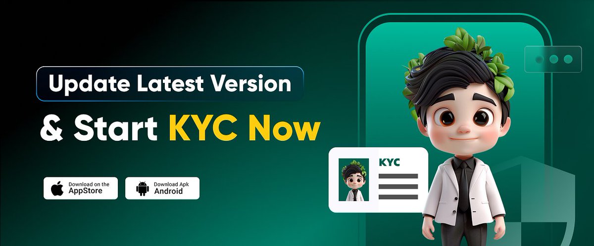 📣 𝐍𝐄𝐖 𝐕𝐄𝐑𝐒𝐈𝐎𝐍 𝐋𝐈𝐕𝐄: 𝐊𝐘𝐂 𝐍𝐎𝐖 𝐎𝐏𝐄𝐍

Our latest app update is live, and KYC is now available for everyone.

Secure your spot now:
1️⃣ Update the app: verda.city/download
2️⃣ Complete KYC

(If you use Android operating system, please uninstall the old