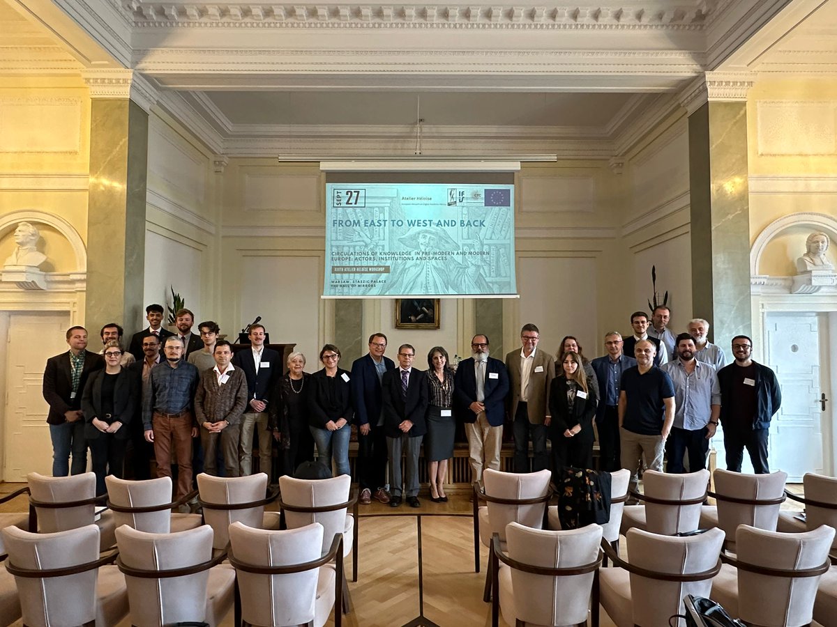 KnowStudents's tweet image. 32 participants, 20 presentations, 8 panels, 4 coffee breaks, 2 days (and 2 dinners), 1 Advisory Committee meeting, and countless questions, discussions, and inspirations for future work(s) -  the XIIIth ATELIER #HELOÏSE WORKSHOP in a very short summary.

It was simply great!