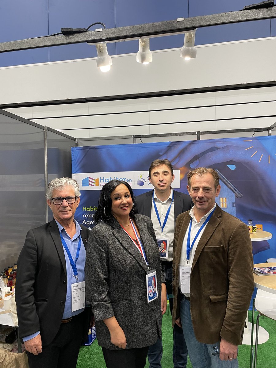 Habiter en Lot et Garonne avec la SEM 47 en force au salon des maires du 47. Une équipe 100% L&amp;G au service du territoire!