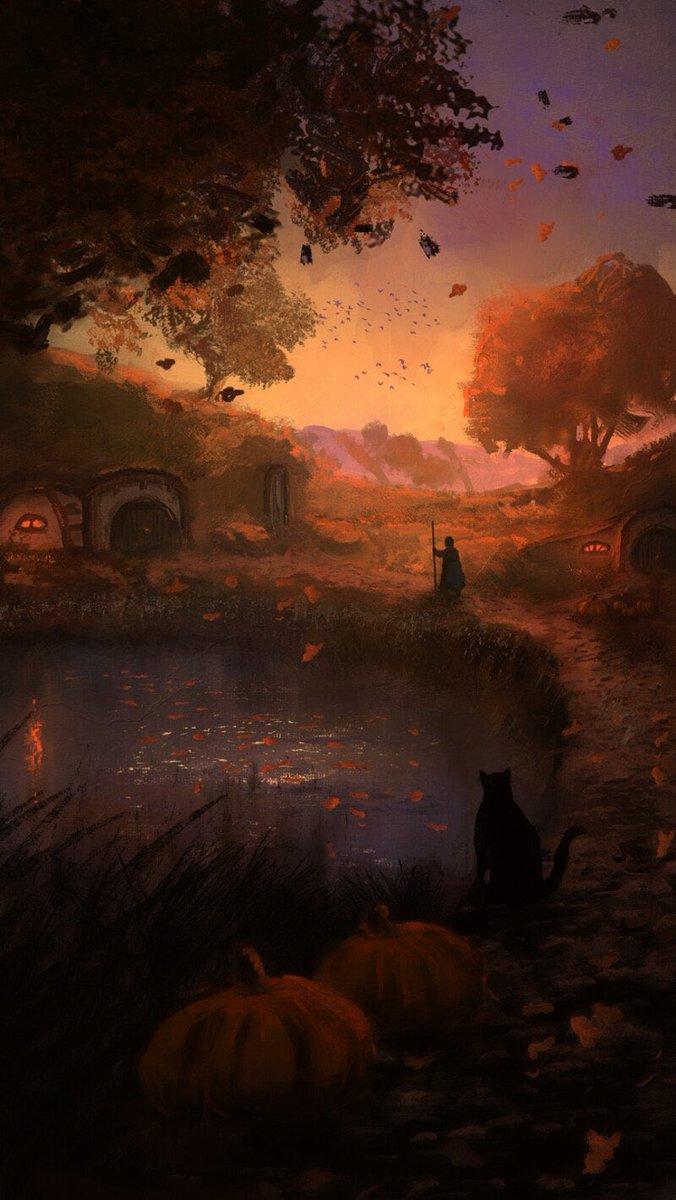 SeanMac67914982's tweet photo. Shire in the Fall 
by Joseph Feely https://t.co/SIa9rEOyAS