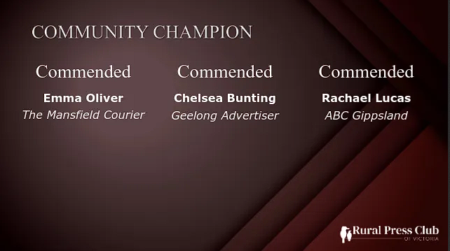 Rural Press Club Vic tweet media