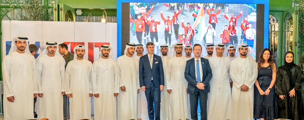 A beautiful reception in Dubai celebrating <a href="/Paris2024/">Paris 2024</a> Olympic and Paralympic Games.  Congratulations to all the athletes who took part in the Games. ✨️ Thanks to all those who made this dream a reality.
A great success showcasing French creativity &amp; know-how
#MakeItIconic
🇫🇷-🇦🇪