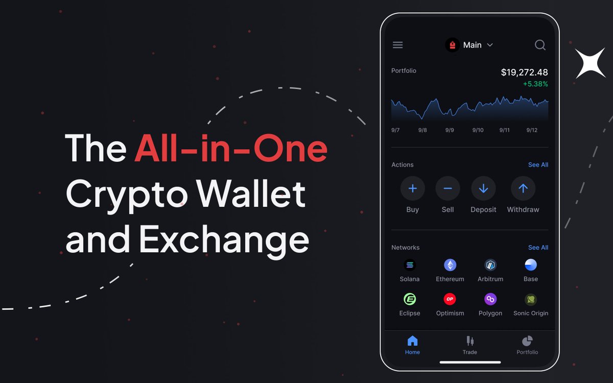 Backpack Wallet fully supports Solana, Ethereum, Arbitrum, Base, Optimism,  Polygon, Eclipse, and Sonic. Pack your Backpack 🎒👇 https://t.co/PcAEutCPoZ