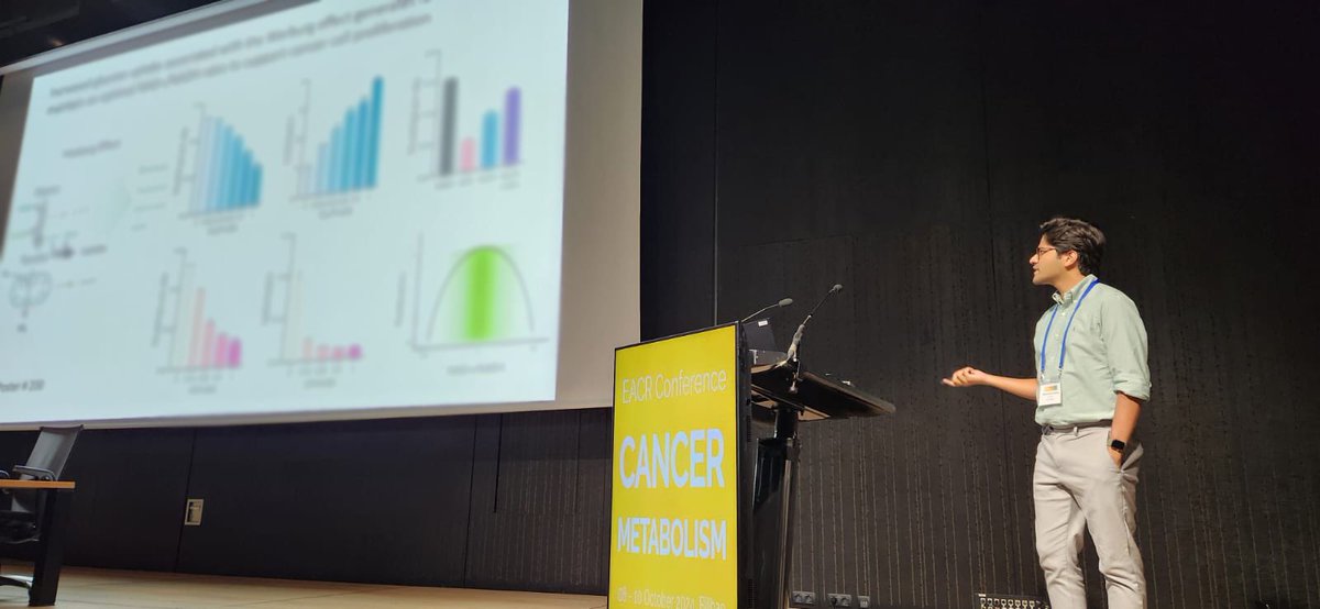 Had an amazing time presenting my work, co-chairing a session, listening to excellent talks and enjoying pintxos at EACR Cancer Metabolism Conference in Bilbao! <a href="/EACRnews/">EACR</a> <a href="/mvh_lab/">MVH Lab</a>