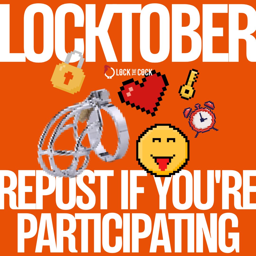 lockthecock_'s tweet photo. #Locktober #Repost https://t.co/8y6vFCmdKh