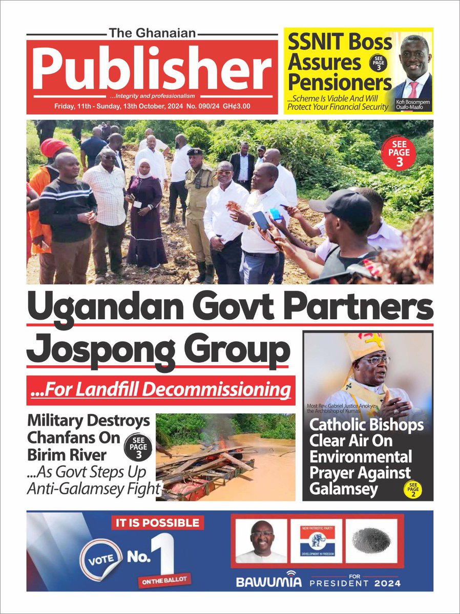 vessel4's tweet image. @thejospongroup partners with the Ugandan government to tackle waste management challenges. 
Together, we aim for a cleaner, greener Uganda
#JospongHeroJourney #ZoomlionInterventions RoseOwusu Konadu | Black Stars | England | #GoldMachine | #kaneadoggy