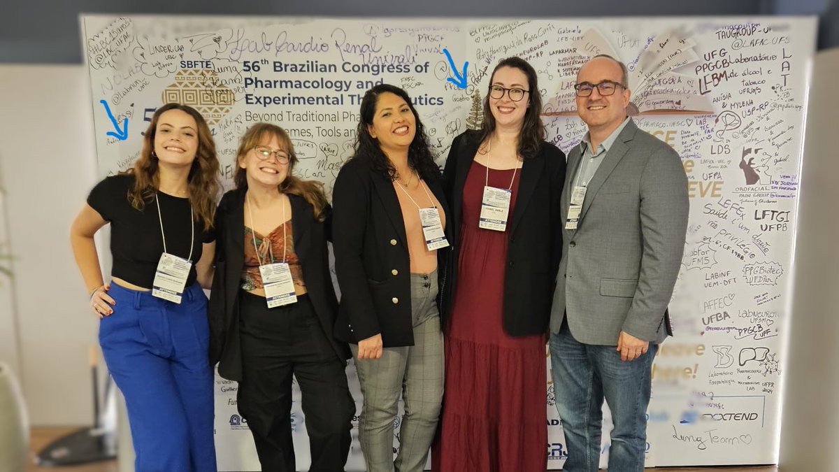 Congratulations to <a href="/Isabeus_/">Isabel Werle (@isabel-werle.bsky.social)</a> and Aymee for winning the Poster Presentation Awards at the <a href="/SBFTEnet/">SBFTE</a> Congress! <a href="/FarmacoUFSC/">Farmacologia UFSC</a> and Bertoglio lab are proud of your outstanding contributions to research on fear extinction and psychedelics!