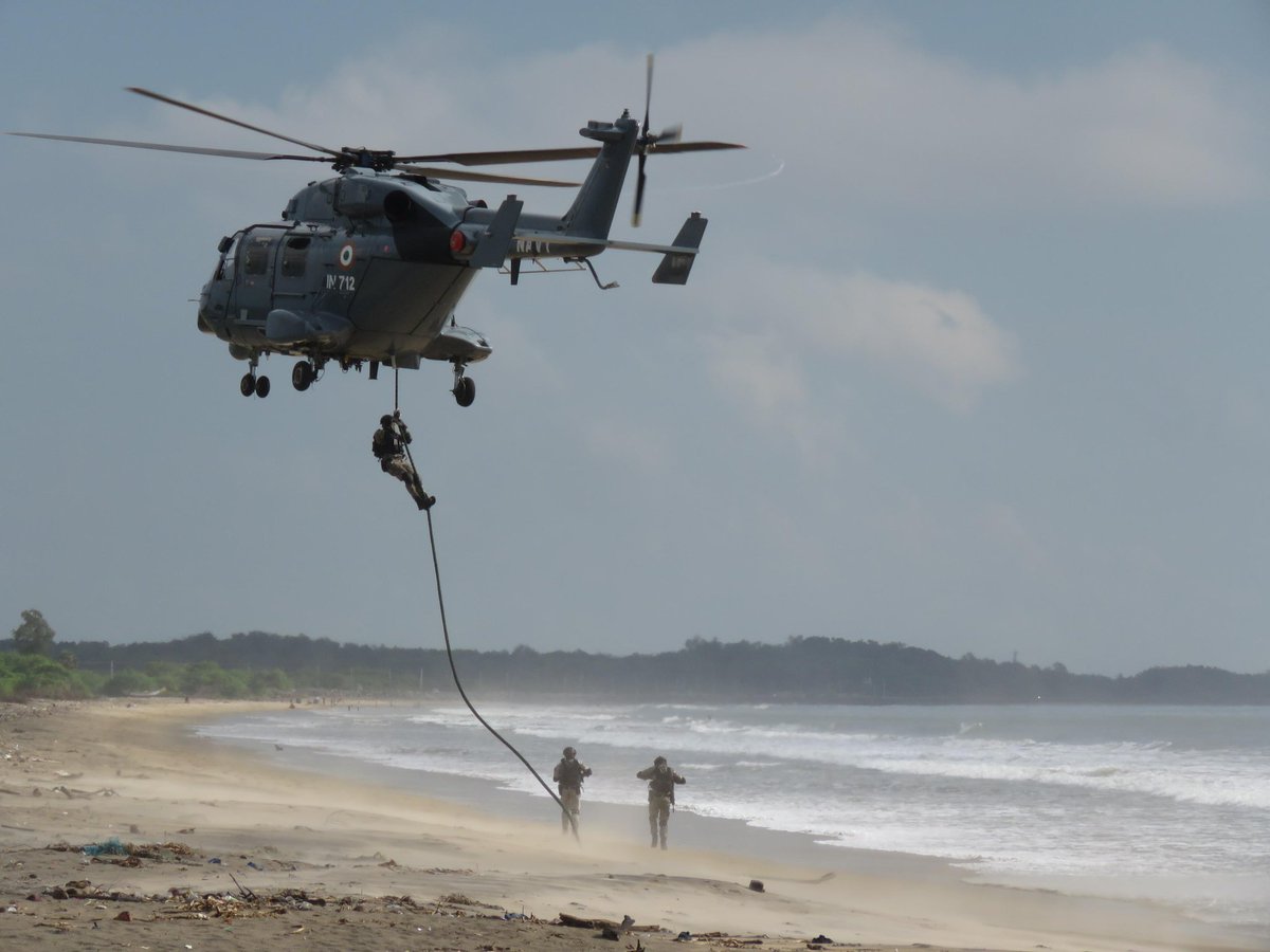 IaSouthern's tweet photo. #SeaTraining
In a testament to India’s amphibious warfare readiness, the #IndianArmy’s Amphibious Warriors conducted rigorous Operational Sea Training aboard 𝑰𝑵𝑺 𝑱𝒂𝒍𝒂𝒔𝒉𝒘𝒂. The exercise validated key procedures for seamless ship-to-shore operations, honing the troops’ skills in amphibious assaults. This joint effort also bolstered #interoperability between the Indian Army and the Navy, enhancing operational synergy for future missions.
#INSJalashwa #Interoperability
#Jointness #Synergy
#IndianArmedForces
#AmphibiousWarriors
#SudarshanChakraCorps #BisonDivision @adgpi @HQ_IDS_India @IndiannavyMedia