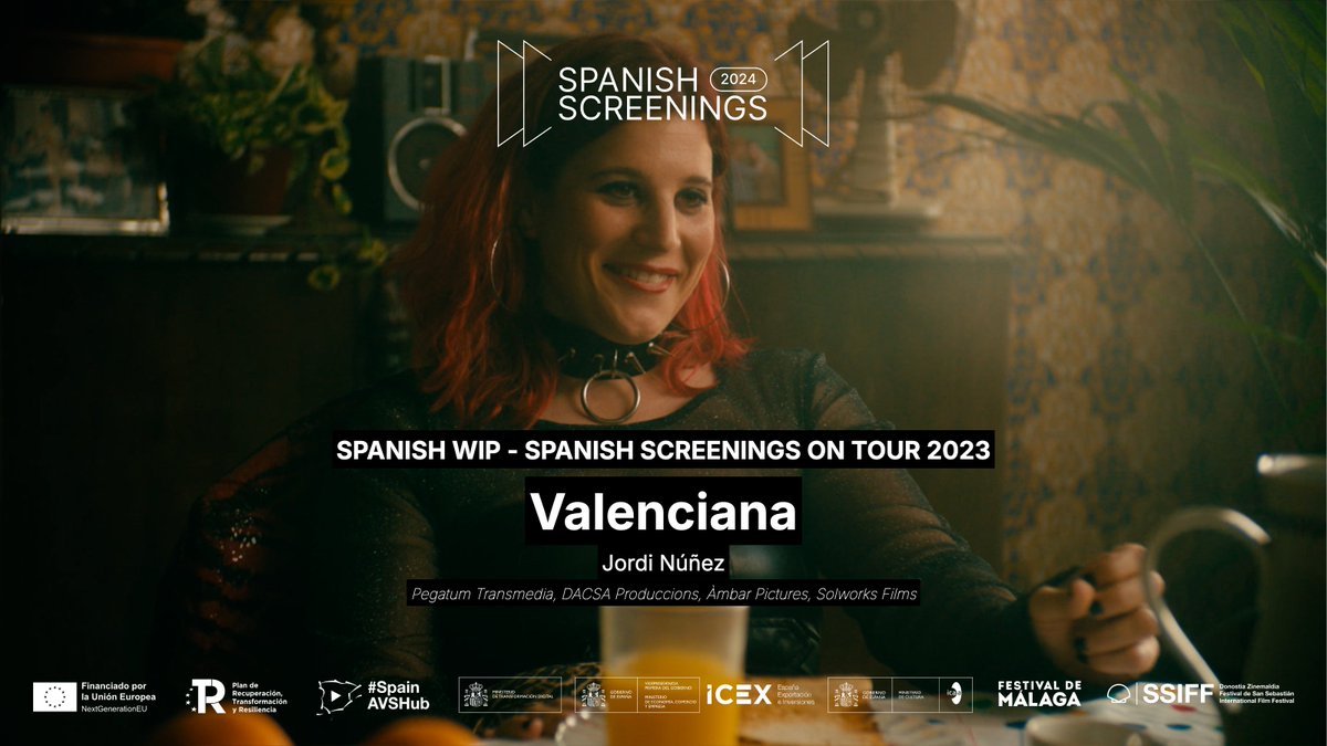 ES | 🎥 La semana que viene será el estreno en España de 'Valenciana' de <a href="/Jordi_nu/">Jordi Núñez Navarro</a> producido por Pegatum Transmedia, <a href="/DACSAPRODUCCION/">DACSA PRODUCCIONS</a>, Àmbar Pictures y Solworks Films. Formó parte de Spanish Screenings On Tour 2023. Pronto conoceremos qué obras forman parte de esta edición.