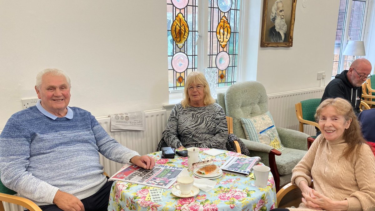 sjmtorg's tweet photo. Well done to our residents from Mason Court, Mason House and Mason Cottages who got together with friends and family to raise over £2,000 for @macmillancancer by holding a disco, bingo game, coffee mornings and raffles. https://t.co/lUqmKFWTXY