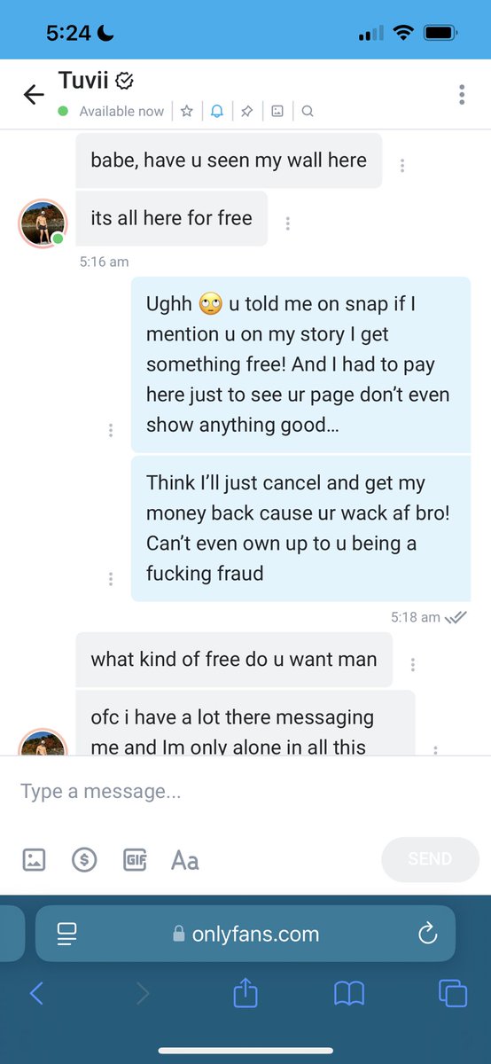 SonicMatt90's tweet photo. Look out for this fraud!! Insta is travisfaps and his so called onlyfans is @tuvii https://t.co/PZQx4wb7ni