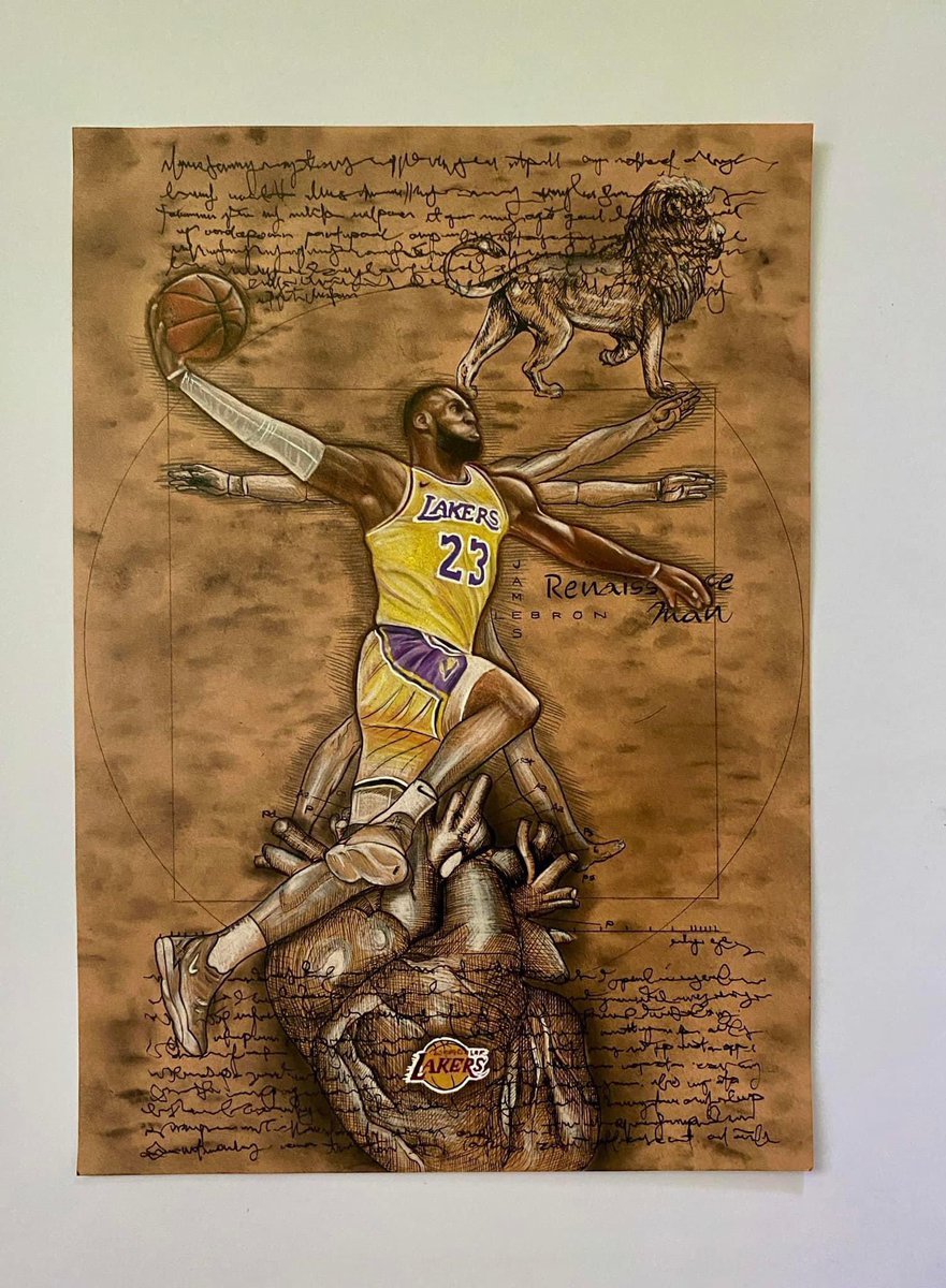 coyfuentes's tweet photo. Vitruvian NBA G.O.A.T. Series by: Ivan Tristan Mallari

Mized Media on Kraft Paper https://t.co/gw6szstEnw