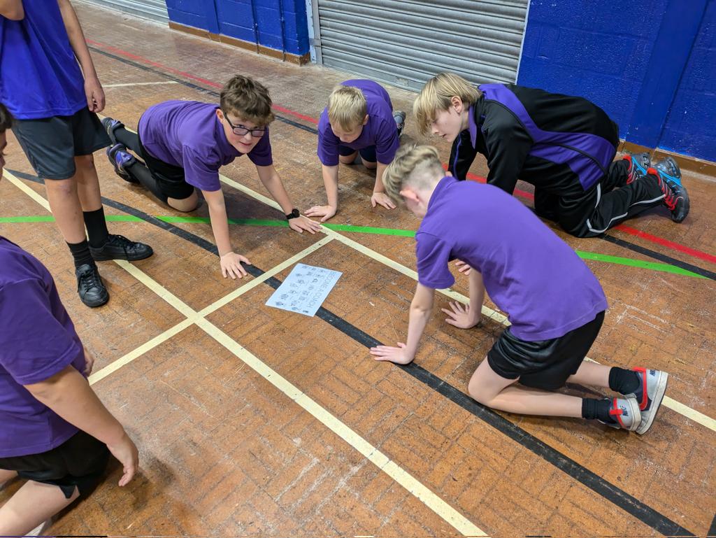 OAHa_PE's tweet photo. Year 7 developing leadership skills through fitness bingo! Fantastic communication and modelling from all students. #itswhoiam https://t.co/i06yLyq9vI
