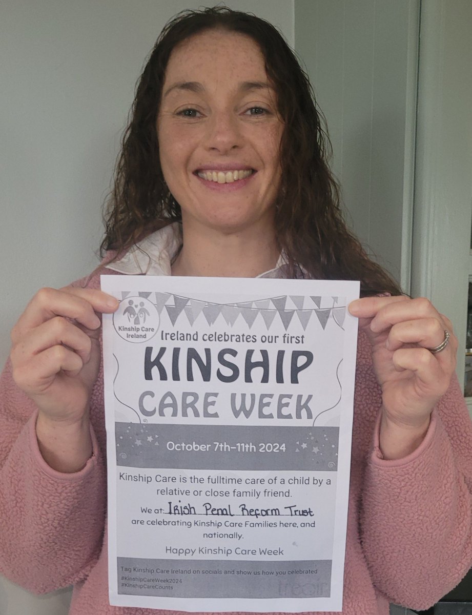 We're supporting #KinshipCareWeek!

Kinship care is when children/young people live full-time with a relative/close family friend because they are unable to live with their parents.

So far in 2024, 9% of <a href="/KinshipcareIrl/">Kinship Care Ireland</a>'s callers reported a link to parental imprisonment.