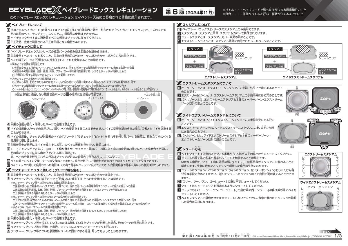ベイブレード 最新情報／ モードチェンジパーツに対応したベイブレード