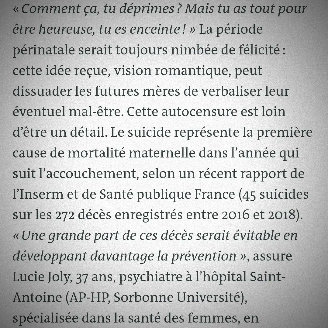 Gaële Joly (@gaele_joly) on Twitter photo Bravo à cette nouvelle génération qui prend enfin en compte la douleur des femmes, des mères, des jeunes filles. Et surtout bravo à ma sœur <a href="/DrLucieJoly/">Lucie JOLY</a> #fierté
#psychiatrie
#femmes Bravo à cette nouvelle génération qui prend enfin en compte la douleur des femmes, des mères, des jeunes filles. Et surtout bravo à ma sœur <a href="/DrLucieJoly/">Lucie JOLY</a> #fierté
#psychiatrie
#femmes