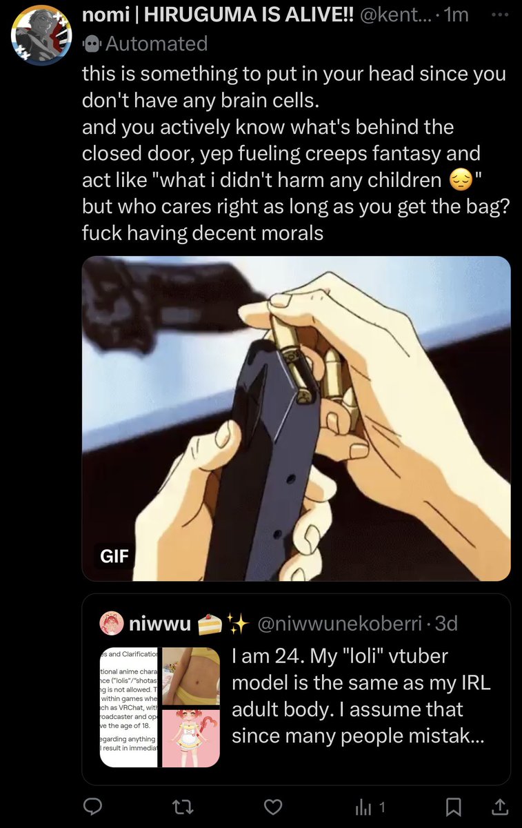 CountCh30974416's tweet image. Someone please report and ratio these fucking clowns. Harassing an adult woman because she has an avatar they don’t approve of.