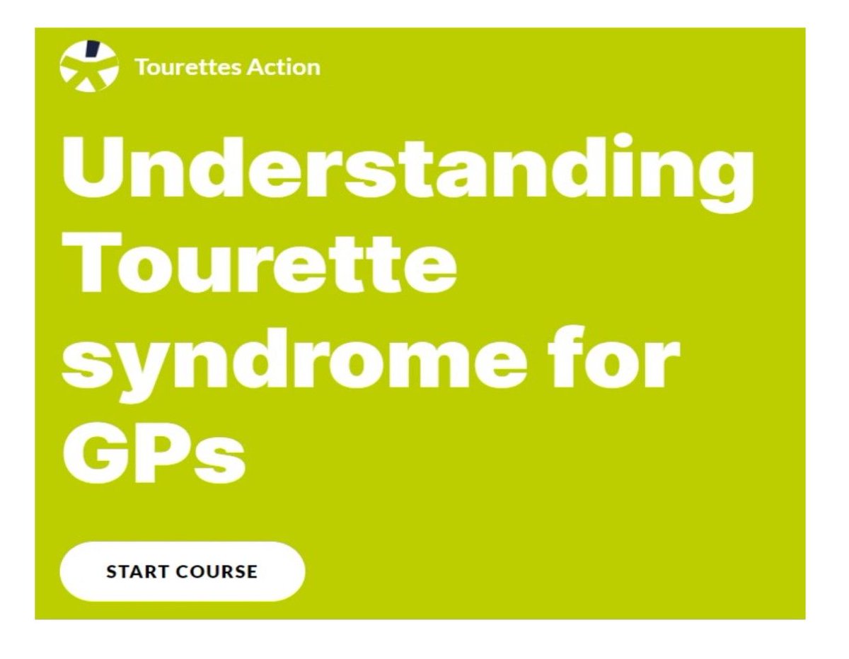Tourettes Action (@tourettesaction) on Twitter photo 🚨 Just Launched! 🚨 Are you an #NHS #GP?
We've has developed a FREE eLearning module designed specifically for GPs to expand their knowledge of #Tourettes✨
It’s available now on our website and the <a href="/NHSE_TEL/">NHSE TEL Team</a> platform!
👉 buff.ly/3BHBeQK
#TourettesAwareness 🚨 Just Launched! 🚨 Are you an #NHS #GP?
We've has developed a FREE eLearning module designed specifically for GPs to expand their knowledge of #Tourettes✨
It’s available now on our website and the <a href="/NHSE_TEL/">NHSE TEL Team</a> platform!
👉 buff.ly/3BHBeQK
#TourettesAwareness