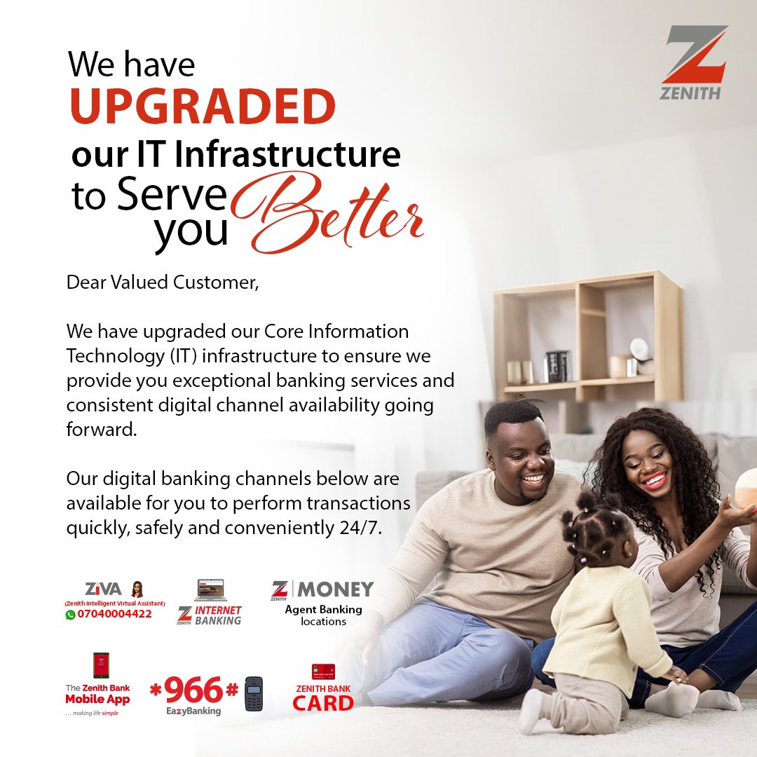 Zenith Bank tweet media