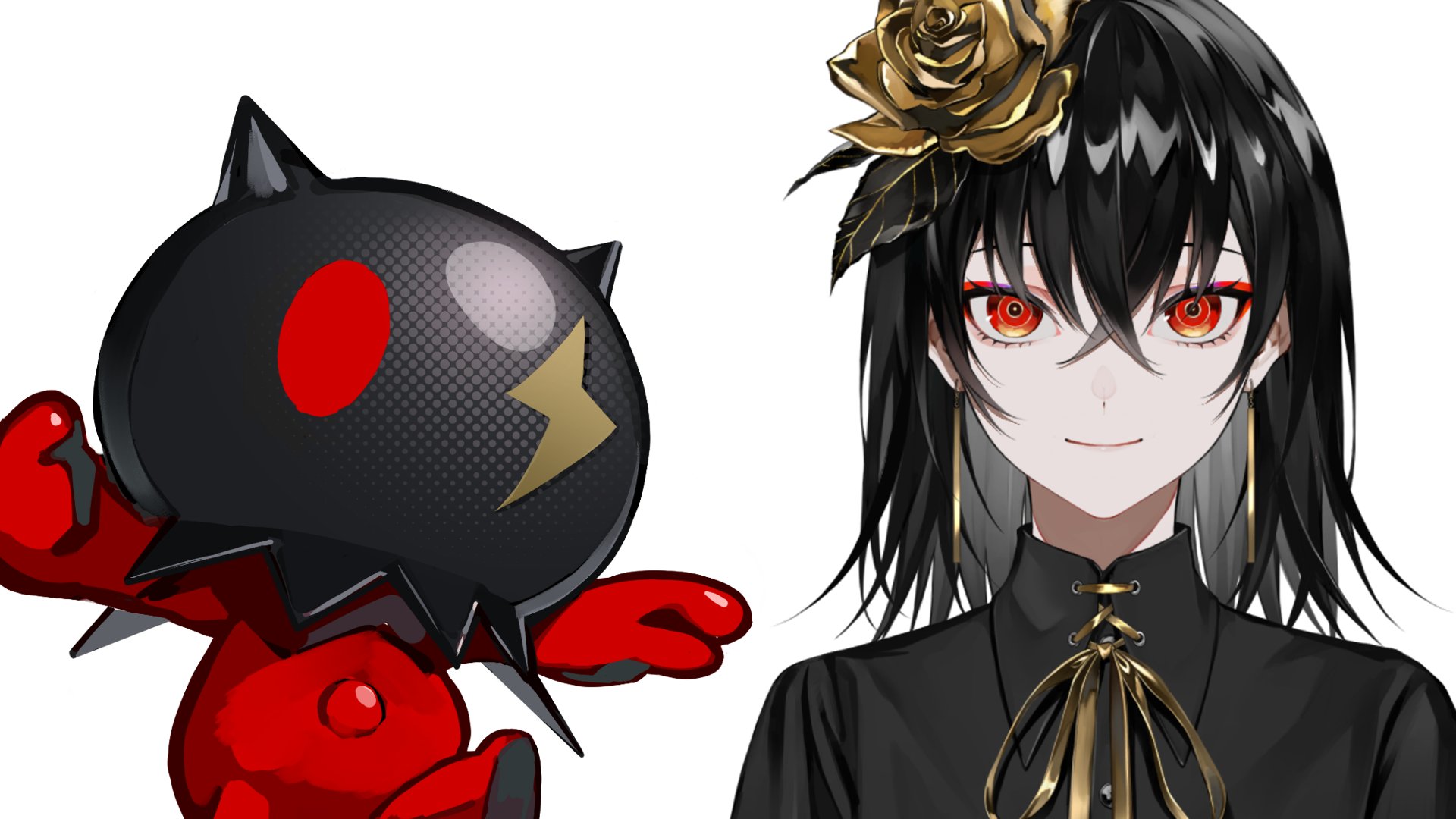 オリジナル 手描き アナログイラスト 色紙 - メルカリ