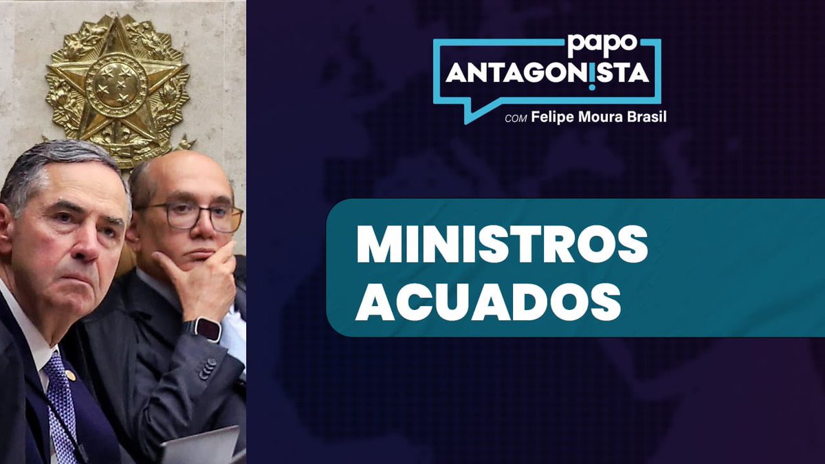 Barroso e Gilmar sentiram reação do Congresso: youtu.be/Y-RisLlHjvs?si….