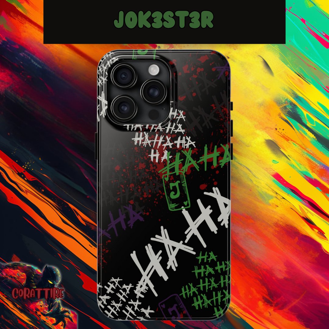 corattire39372's tweet photo. π Embrace the chaos! The J0K3ST3Rβ’ case adds a playful edge to your phone while keeping it safe from the unexpected. π
https://t.co/qhMyGYzZAY
#J0K3ST3R #iPhone16 #SamsungS24Ultra #SmallBusiness #TechAccessories #FunAndBold #Mischief #iphone #joker #iphonecase #comicbook https://t.co/WtJaHjA1JS