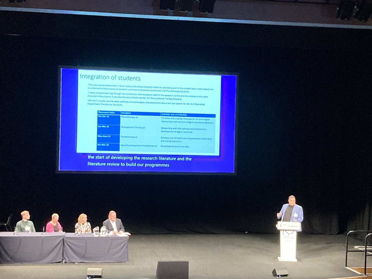 Helen Batty (@hbattyphysio) on Twitter photo Fantastic to see the <a href="/SHU_AWRC/">Advanced Wellbeing Research Centre</a> <a href="/sheffhallamuni/">Sheffield Hallam University</a> Active Weight project highlighted at #Physio24
and the key role of <a href="/ahpshu/">@AHPSHU</a> students on #research placements
<a href="/TMadenWilkinson/">Dr Tom Maden-Wilkinson</a> <a href="/CarolKeenPhysio/">Dr Carol Keen (PhD)</a> <a href="/nik_kudiersky/">Nik Kudiersky</a> @DrRachelYoung Fantastic to see the <a href="/SHU_AWRC/">Advanced Wellbeing Research Centre</a> <a href="/sheffhallamuni/">Sheffield Hallam University</a> Active Weight project highlighted at #Physio24
and the key role of <a href="/ahpshu/">@AHPSHU</a> students on #research placements
<a href="/TMadenWilkinson/">Dr Tom Maden-Wilkinson</a> <a href="/CarolKeenPhysio/">Dr Carol Keen (PhD)</a> <a href="/nik_kudiersky/">Nik Kudiersky</a> @DrRachelYoung